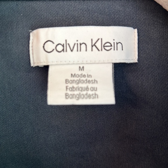 Calvin Klein Men’s Snap Front Jacket, Navy, Size M - Picture 3 of 13